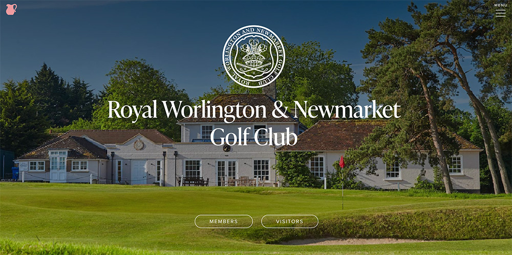 New website for Royal Worlington & Newmarket Golf Club